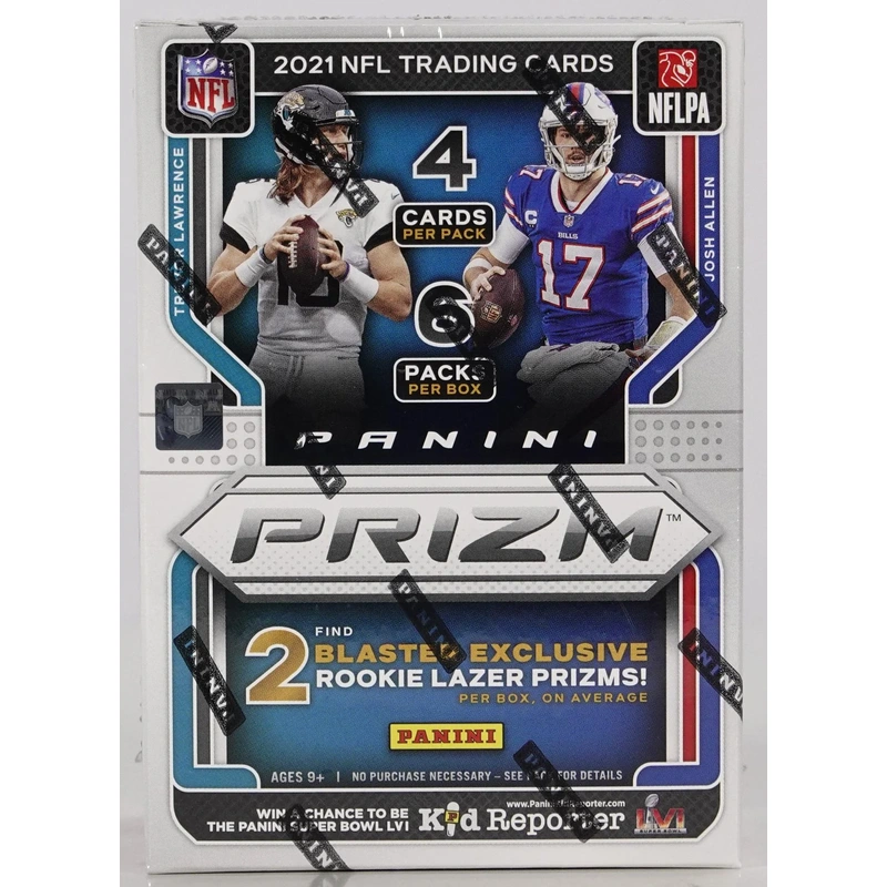 2021 NFL PANINI PRIZM 6-PACK LAZER BLASTER BOX