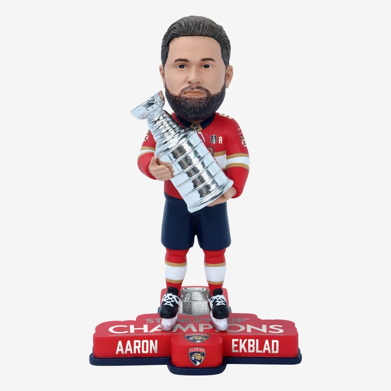 Aaron Ekblad Florida Panthers 2024 Stanley Cup Champions Bobblehead