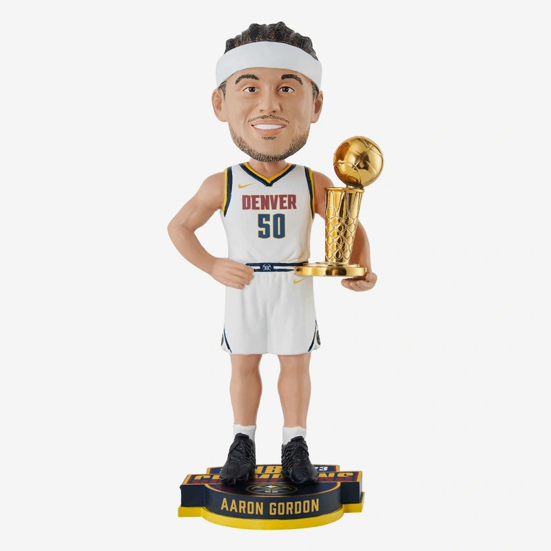 Aaron Gordon Denver Nuggets 2023 NBA Champions Alternate Uniform Bobblehead