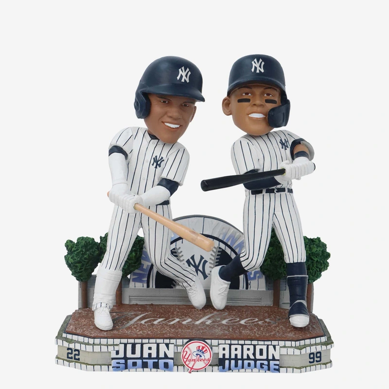 Aaron Judge & Juan Soto New York Yankees Bobblemate Dual Bobblehead