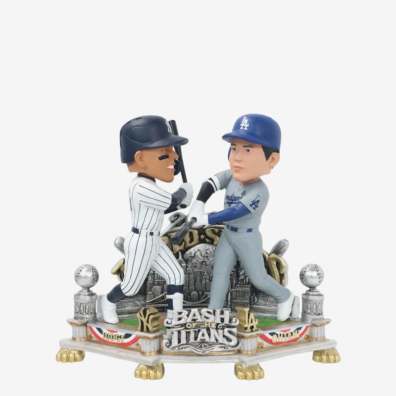 Aaron Judge & Shohei Ohtani New York Yankees & Los Angeles Dodgers 2024 World Series Dual Battle Bobblehead