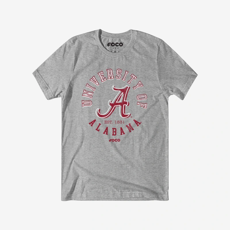 Alabama Crimson Tide Circle Vintage T-Shirt