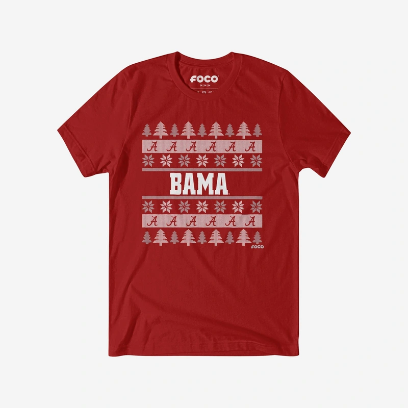 Alabama Crimson Tide Holiday Sweater T-Shirt