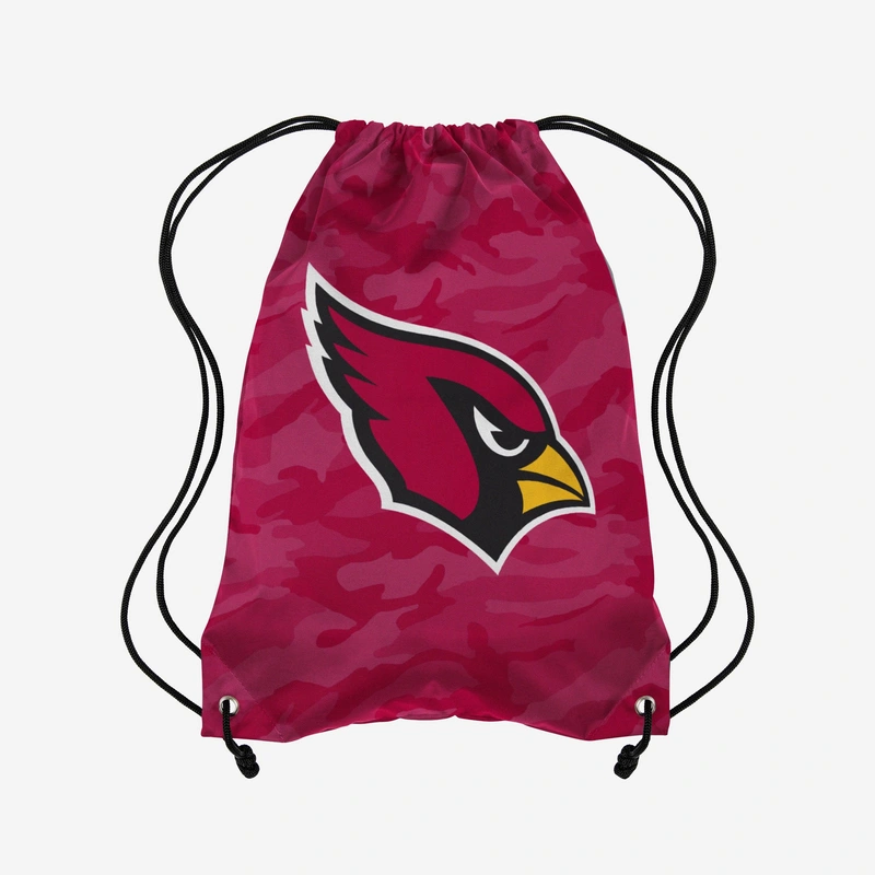 Arizona Cardinals Big Logo Camo Drawstring Backpack