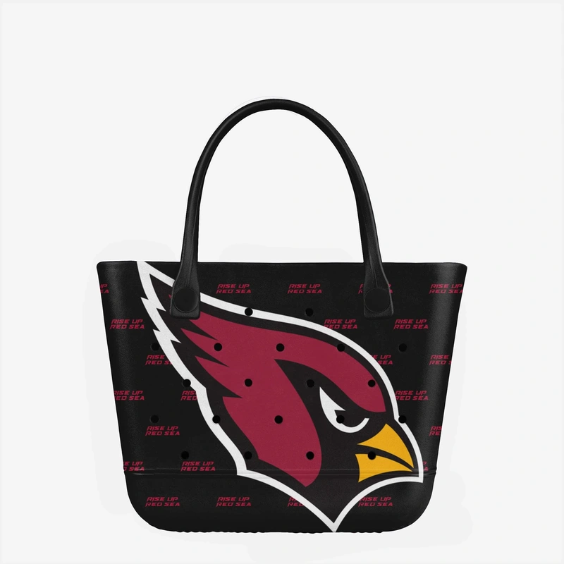 Arizona Cardinals Big Logo Mini Print Tailgate Tote Bag