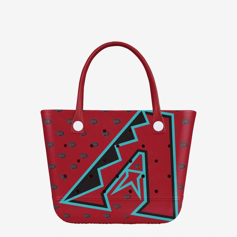 Arizona Diamondbacks Big Logo Mini Print Tailgate Tote Bag