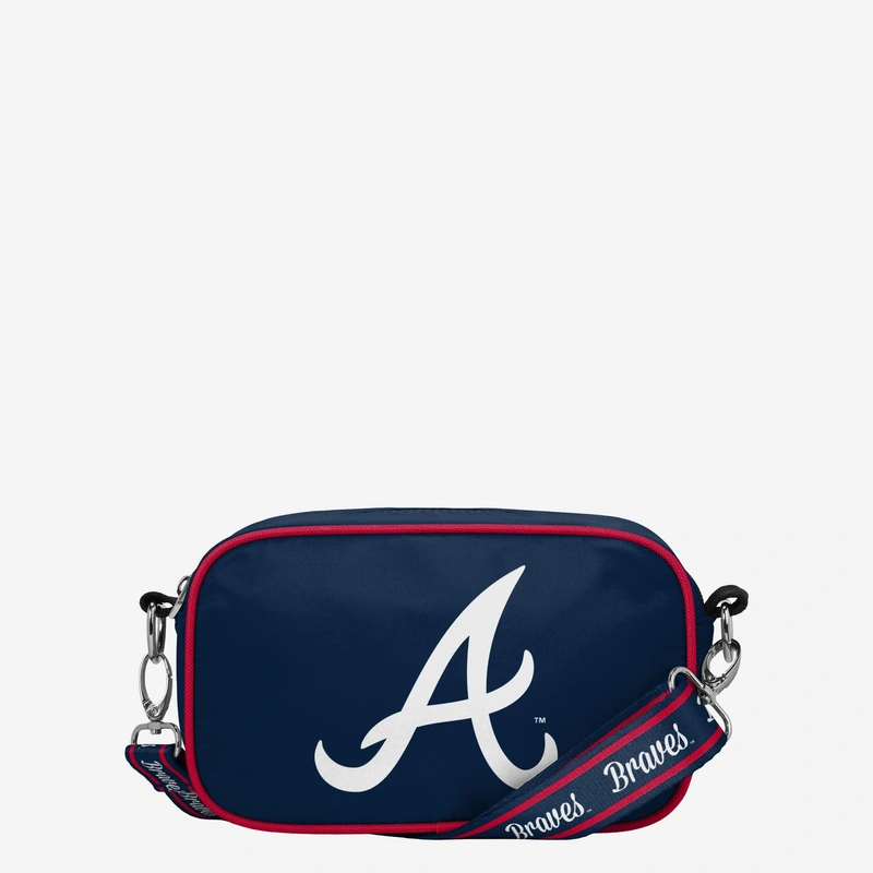 Atlanta Braves Team Logo Crossbody Bag