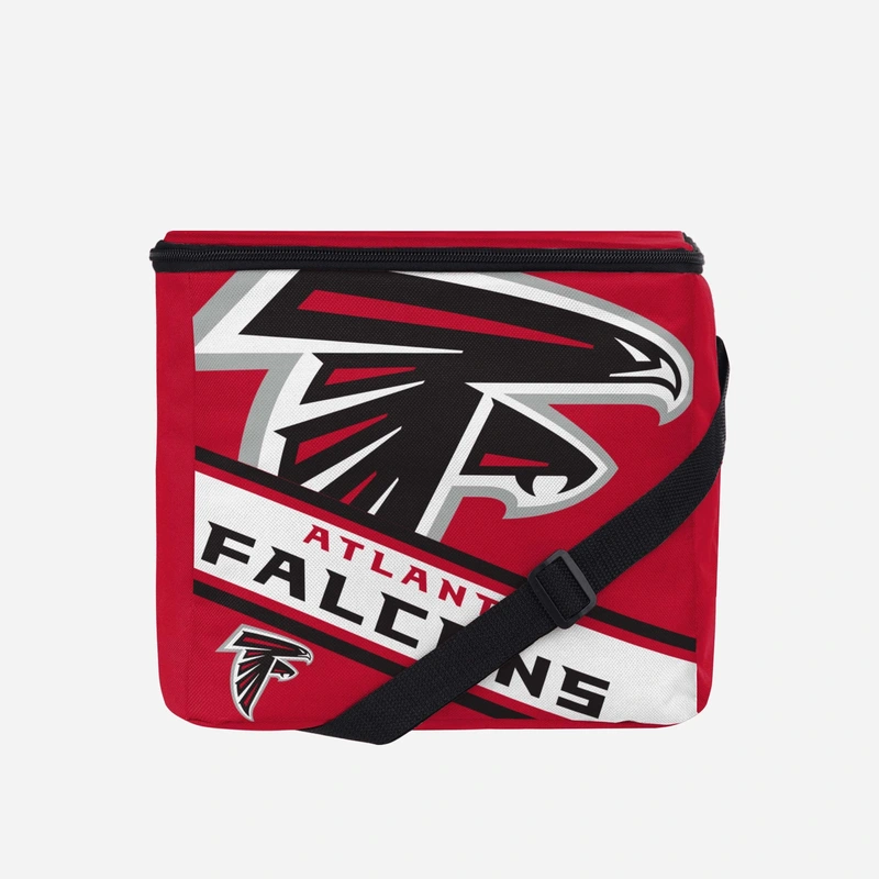 Atlanta Falcons Big Logo Stripe 12 Pack Cooler