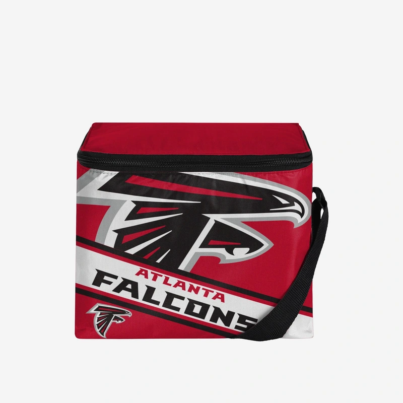 Atlanta Falcons Big Logo Stripe 6 Pack Cooler